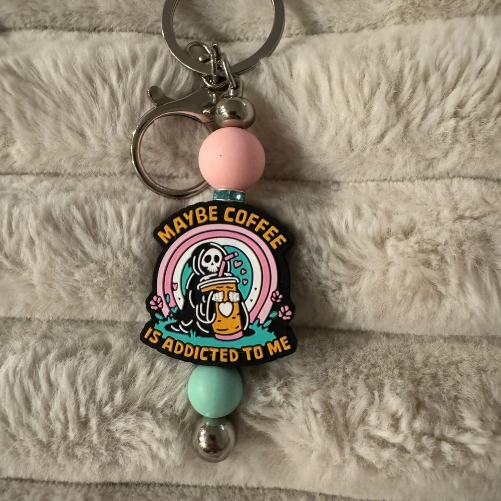 Colorful Coffee Keychain - Picture 1 of 1